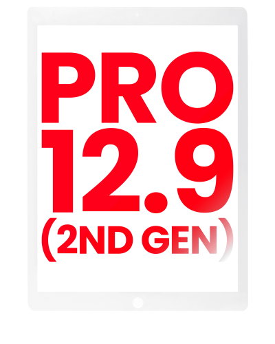 Digitizer Compatible For iPad Pro 12.9" 2nd Gen (2017) (Glass Separation Required) (Aftermarket Plus) (White)