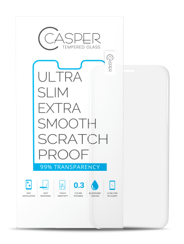 Casper Tempered Glass Compatible For iPhone 13 Mini (100 Pack) (Clear)
