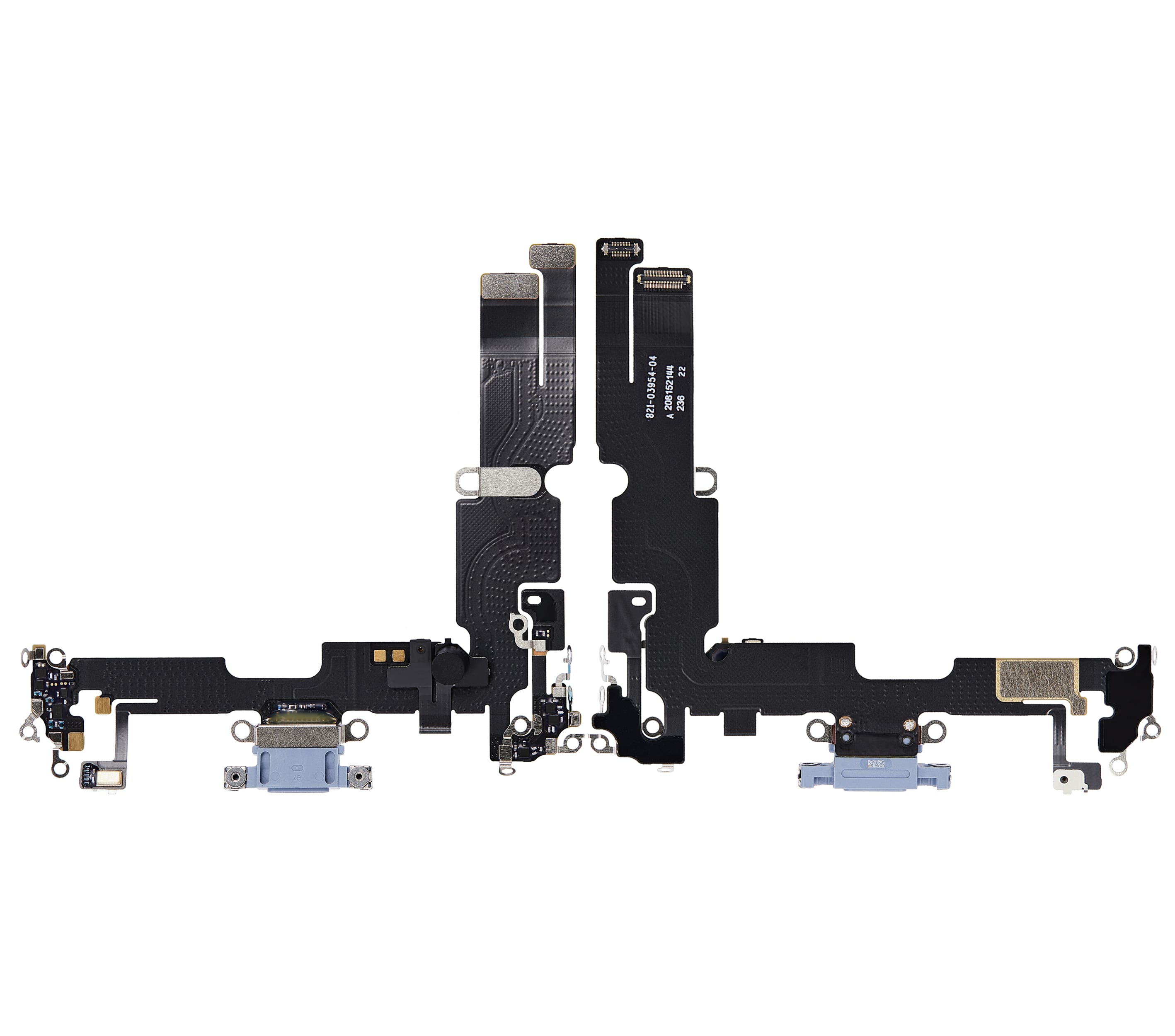 Charging Port Flex Cable Compatible For iPhone 14 Plus (Premium) (Blue)