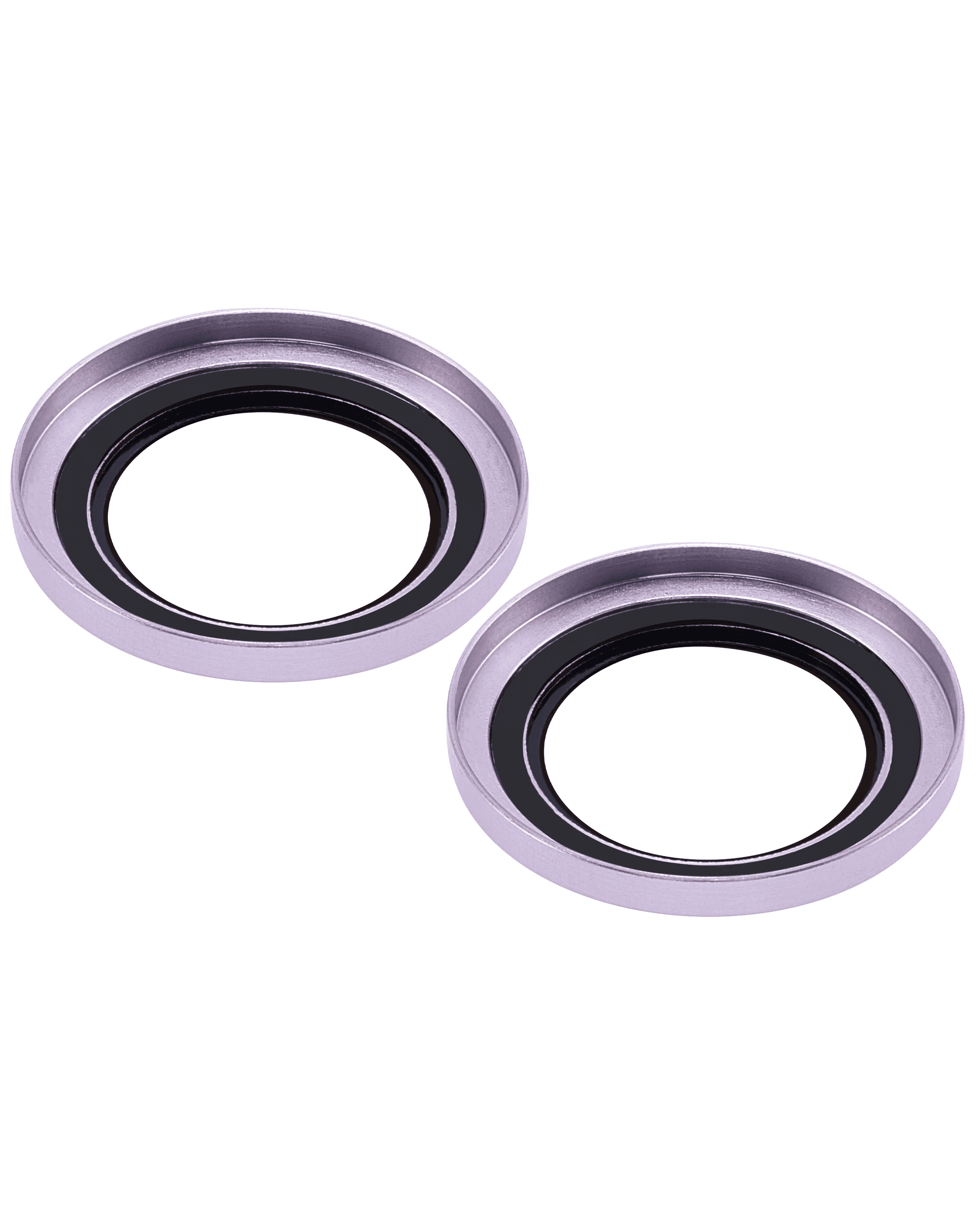 Casper Camera Lens Protector Compatible For iPhone 14 / 14 Plus (Purple) (Clear)