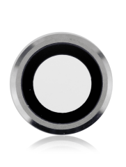 Back Camera Lens Compatible For iPhone 6 Plus / 6S Plus (Silver) (10 Pack) (Real Sapphire l Premium)