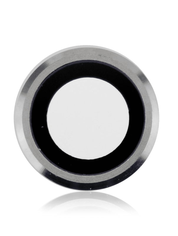Back Camera Lens Compatible For iPhone 6 Plus / 6S Plus (Silver) (10 Pack) (Real Sapphire l Premium)