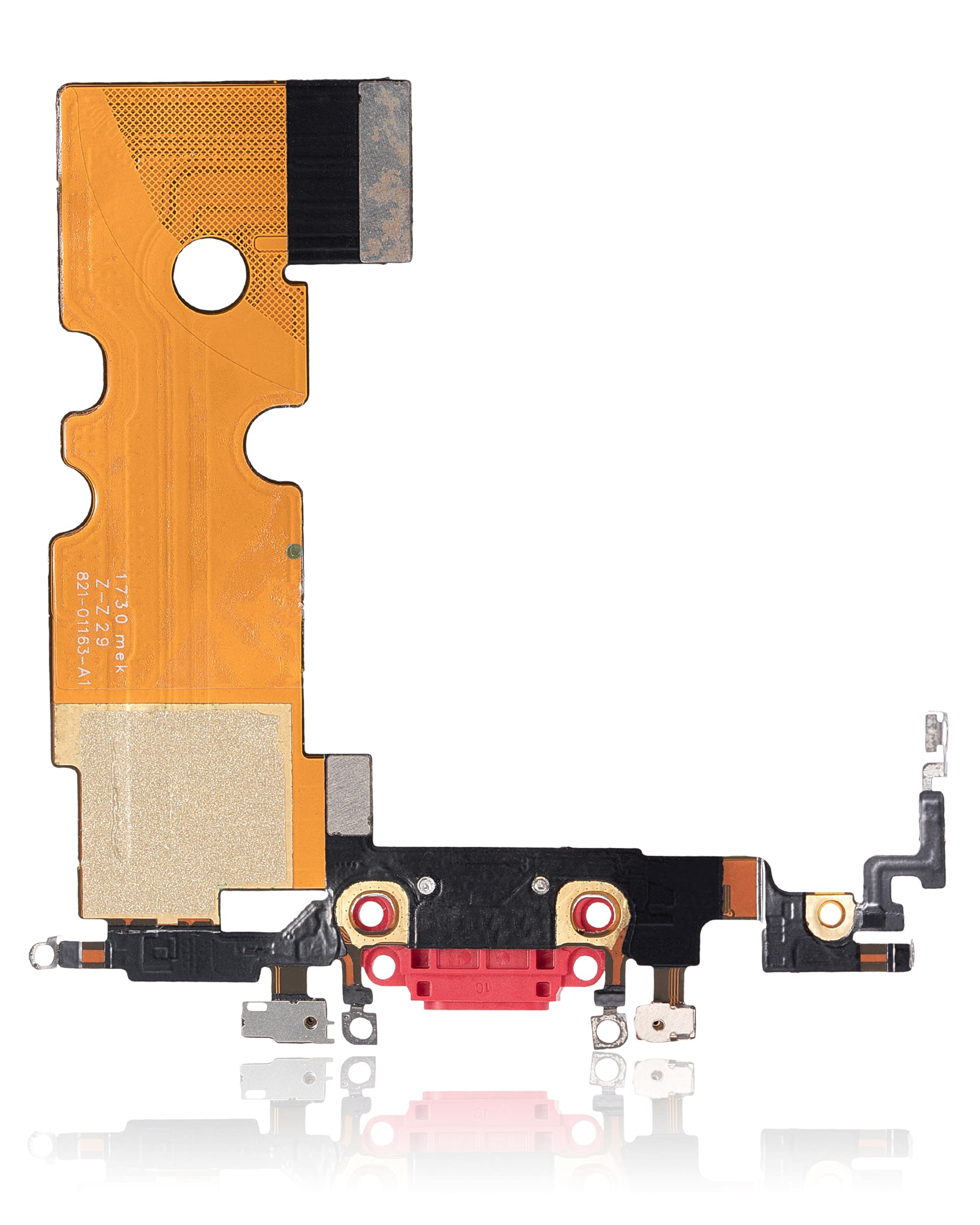 Charging Port Flex Cable Compatible For iPhone SE (2020) (Aftermarket Plus) (Red)