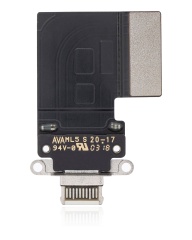 Charging Port Flex Cable Compatible For iPad Pro 12.9" 3rd Gen (2018) / 4th Gen (2020) / iPad Pro 11" 1st Gen (2018) / Pro 11" 2nd Gen (2020) (Premium) (White)