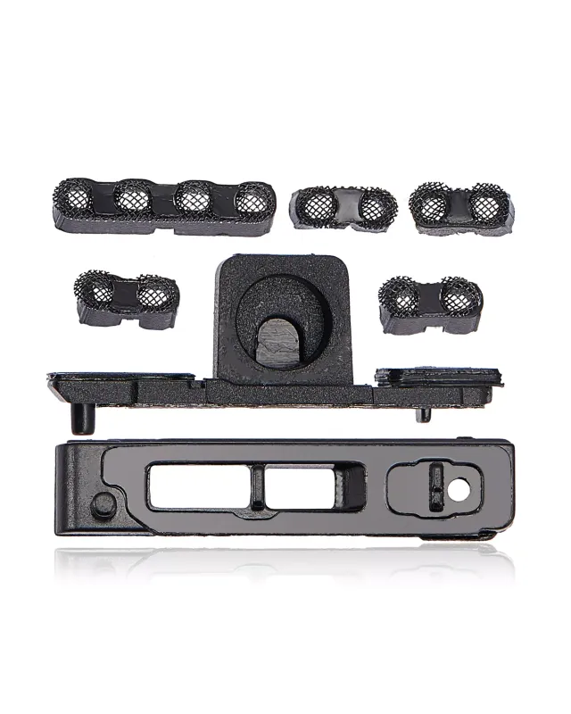 Loudspeaker / Mic Mesh Compatible For iPhone 11 (Black) (10 Pack)