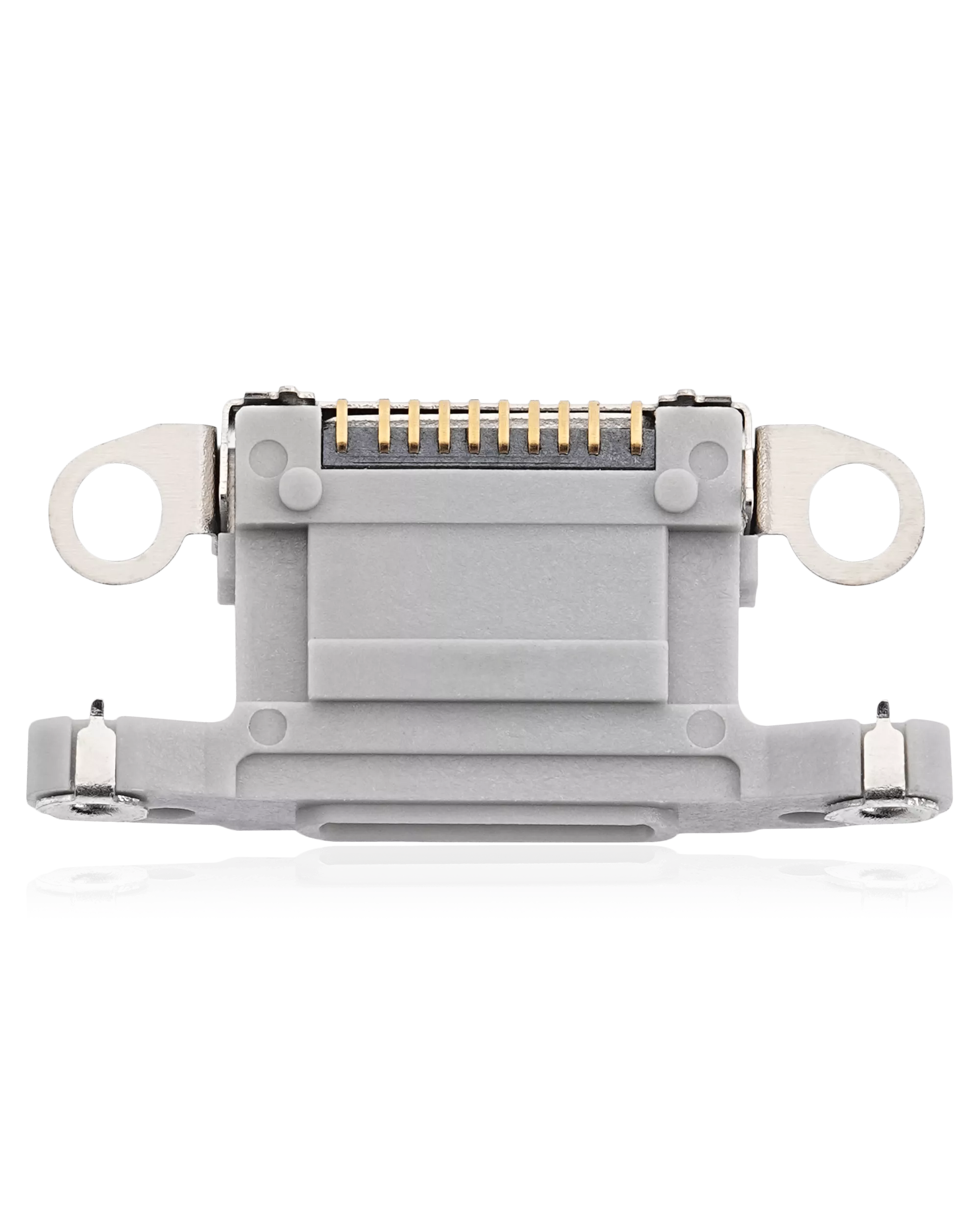 Charging Port Only Compatible For iPhone 14 Pro / 14 Pro Max (Silver) (10 Pack)