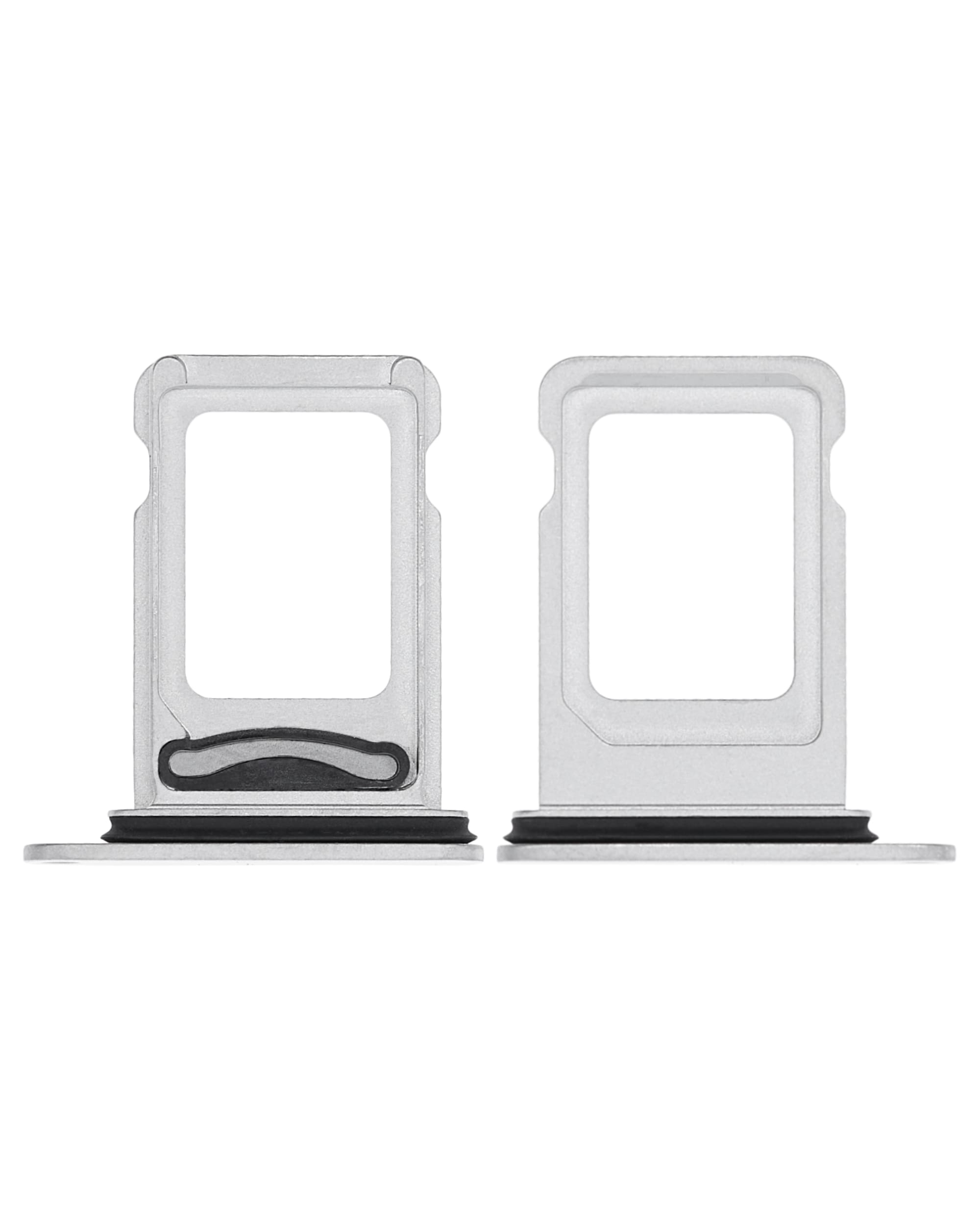 Dual Sim Card Tray Compatible For iPhone 13 Pro / 13 Pro Max (Silver)