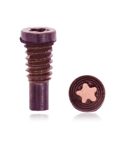 Bottom Screws Compatible For iPhone 8 / 8 Plus (Rose Gold / Red) (100 Pack)