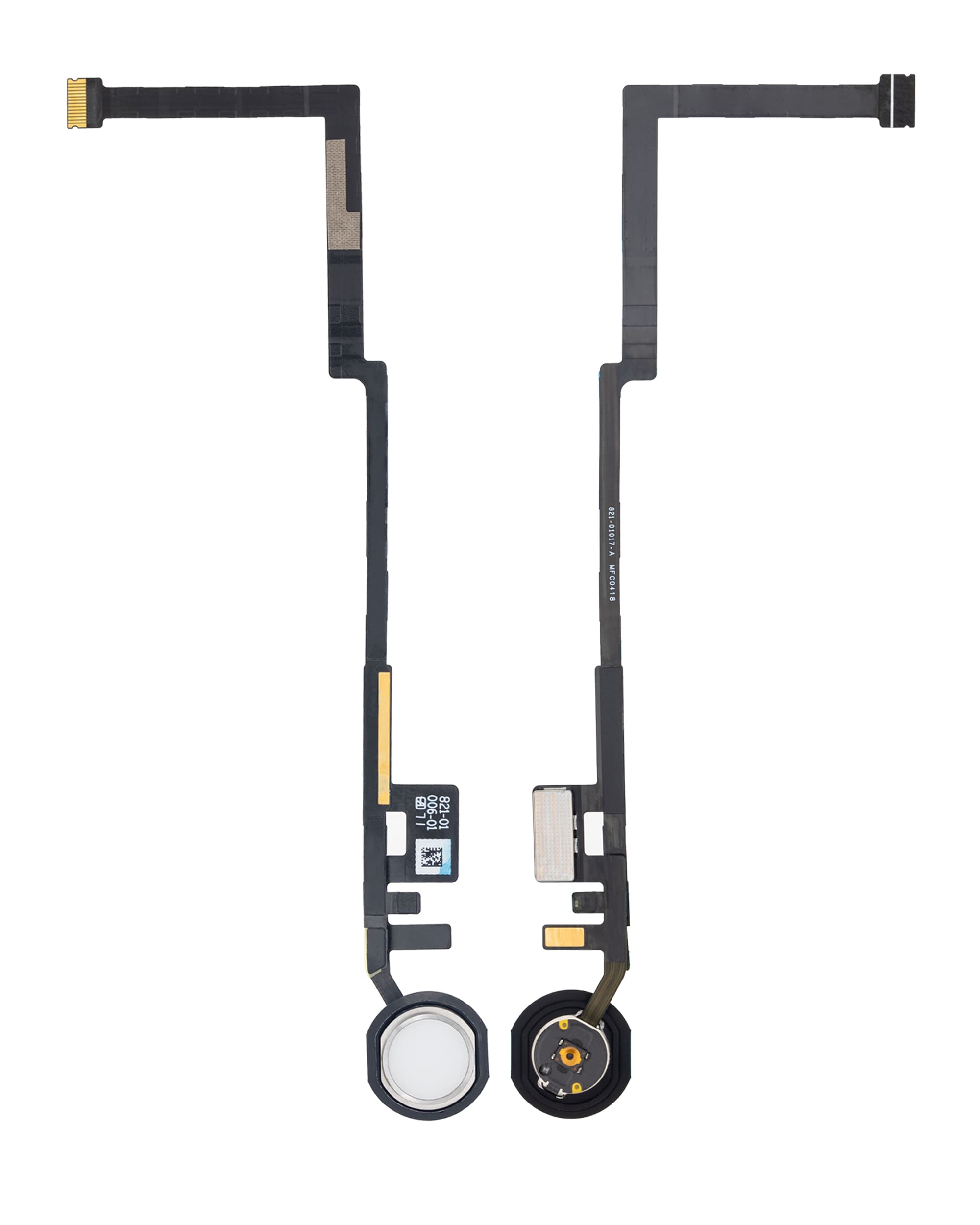 Home Button Flex Cable Compatible For iPad 5 (2017) / iPad 6 (2018) (Premium) (White)