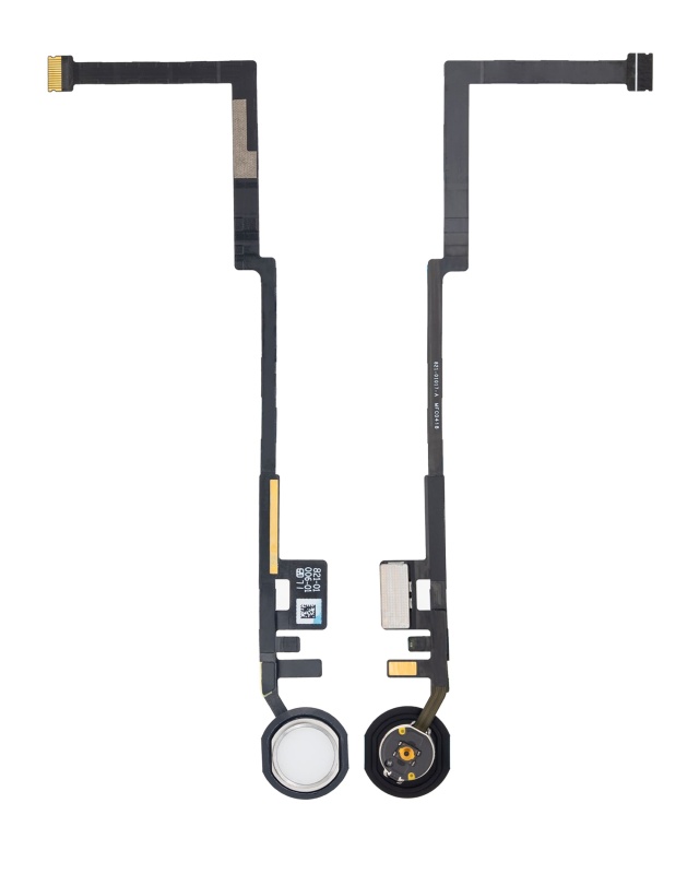 Home Button Flex Cable Compatible For iPad 5 (2017) / iPad 6 (2018) (Premium) (White)