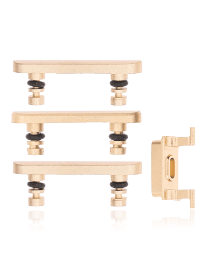 Hard Buttons (Power / Volume / Switch) Compatible For iPhone 7 Plus (Gold)