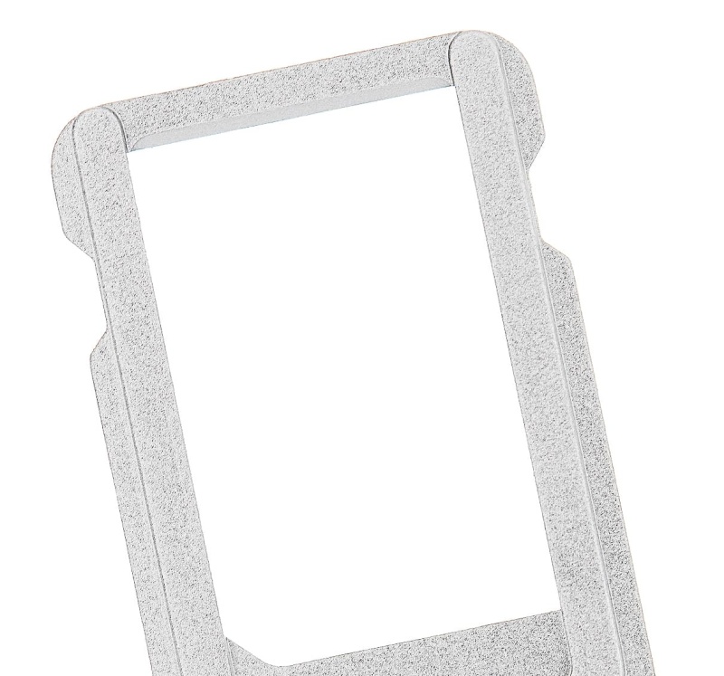 Sim Tray Compatible For iPhone 7 Plus (Silver)