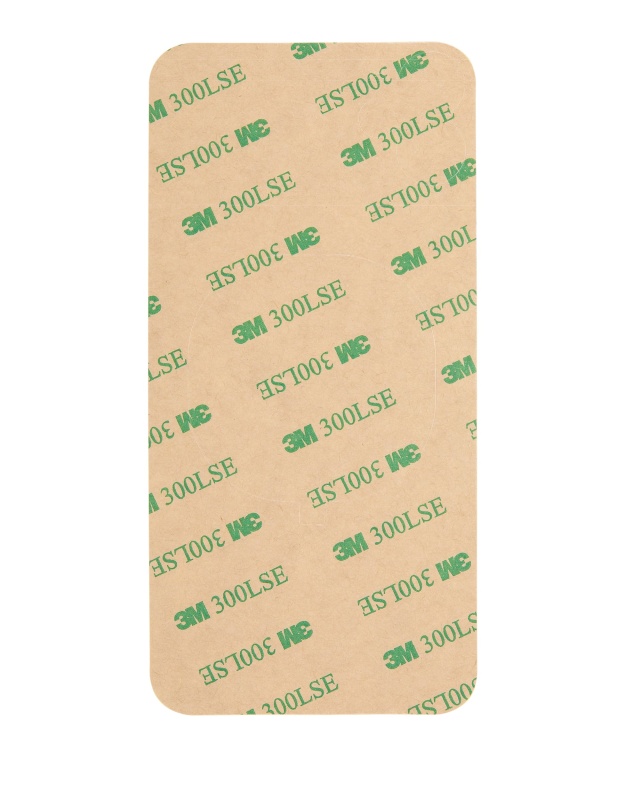 Back Glass With 3M Adhesive Compatible For iPhone 11 (No Logo / Large Camera Hole) (Red)