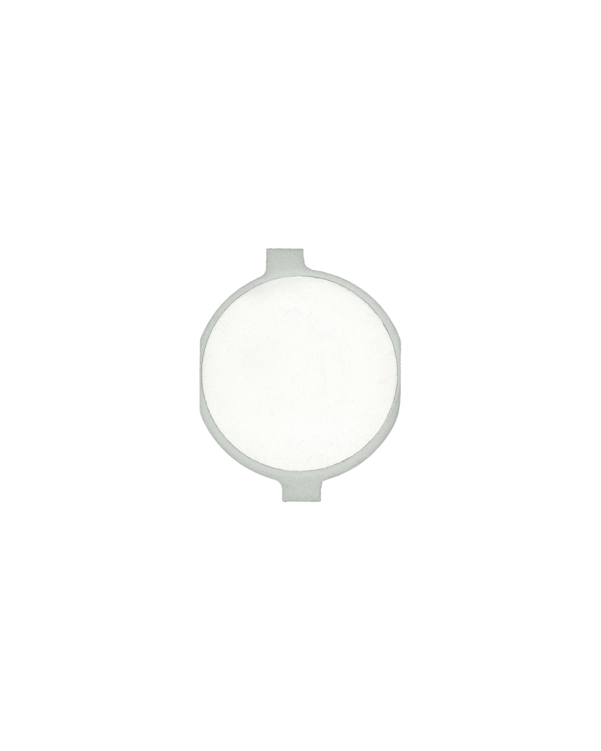Home Button With Flex Compatible For iPhone 4 (White)
