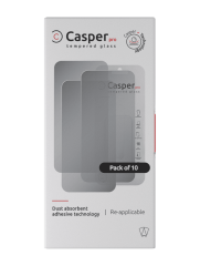 Casper Pro Tempered Glass Compatible For iPhone XR / 11 (10 Pack) (Privacy)