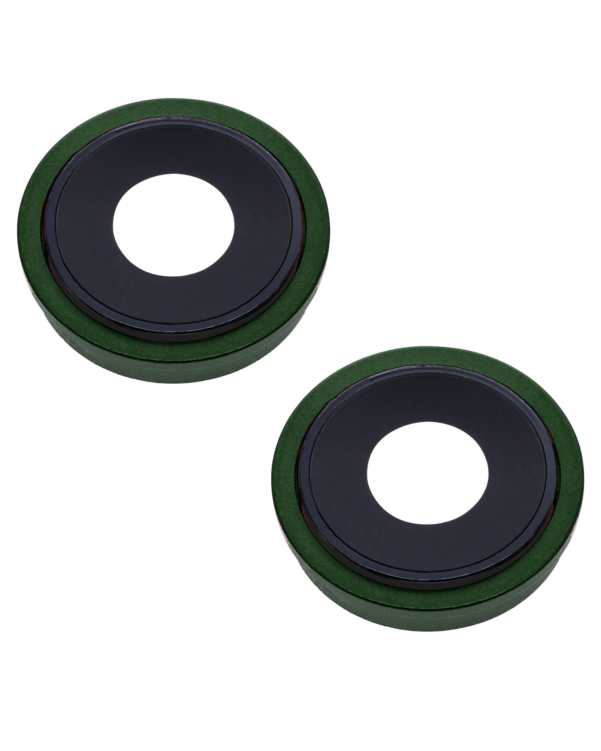 Back Camera Lens With Bracket & Bezel Compatible For iPhone 13 / 13 Mini (Aftermarket Plus) (Green)