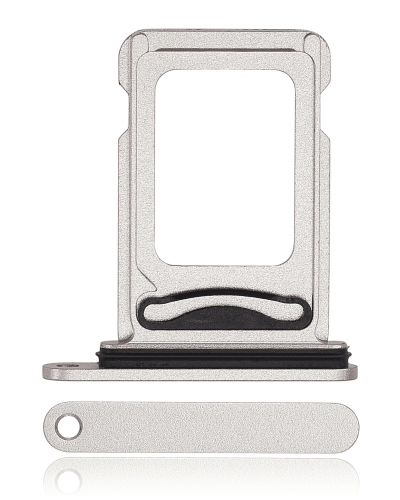 Dual Sim Card Tray Compatible For iPhone 14 / 14 Plus (Starlight)