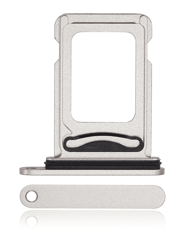 Dual Sim Card Tray Compatible For iPhone 14 / 14 Plus (Starlight)