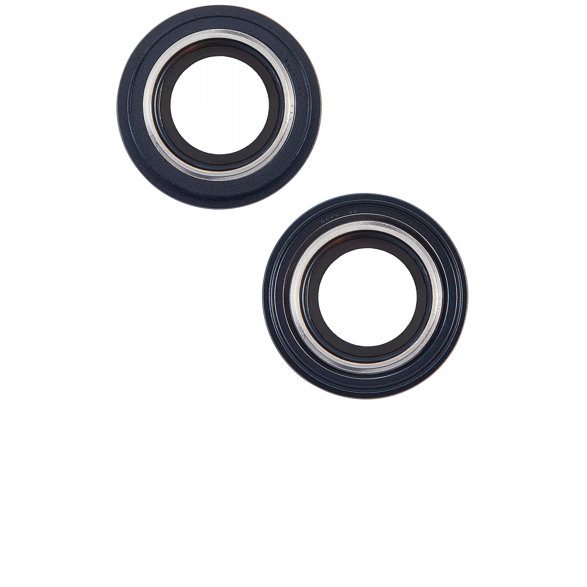 Back Camera Lens With Bracket & Bezel Compatible For iPhone 14 / 14 Plus (2 Piece Set) (Aftermarket Plus) (Midnight)
