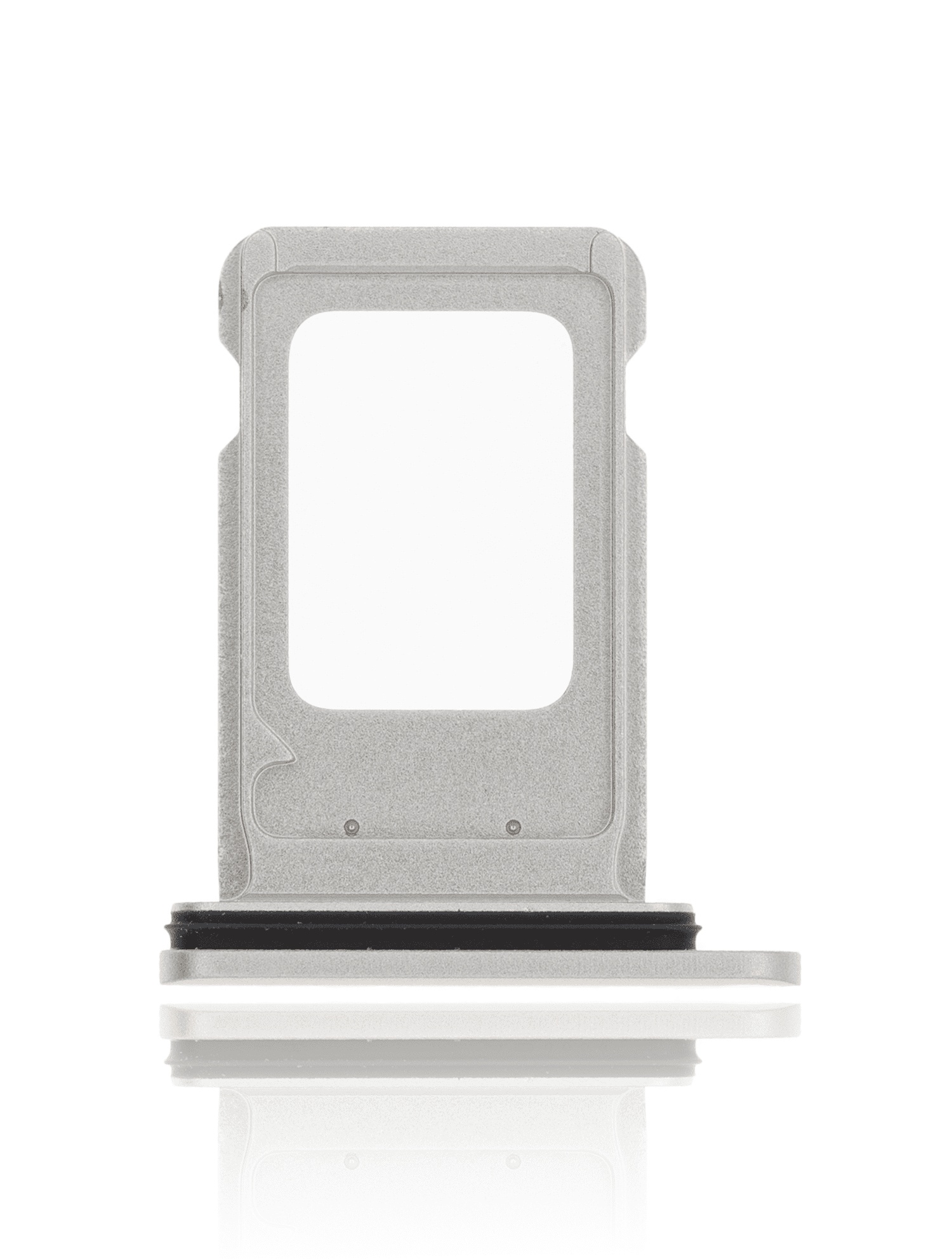 Single Sim Card Tray Compatible For iPhone 11 (White)