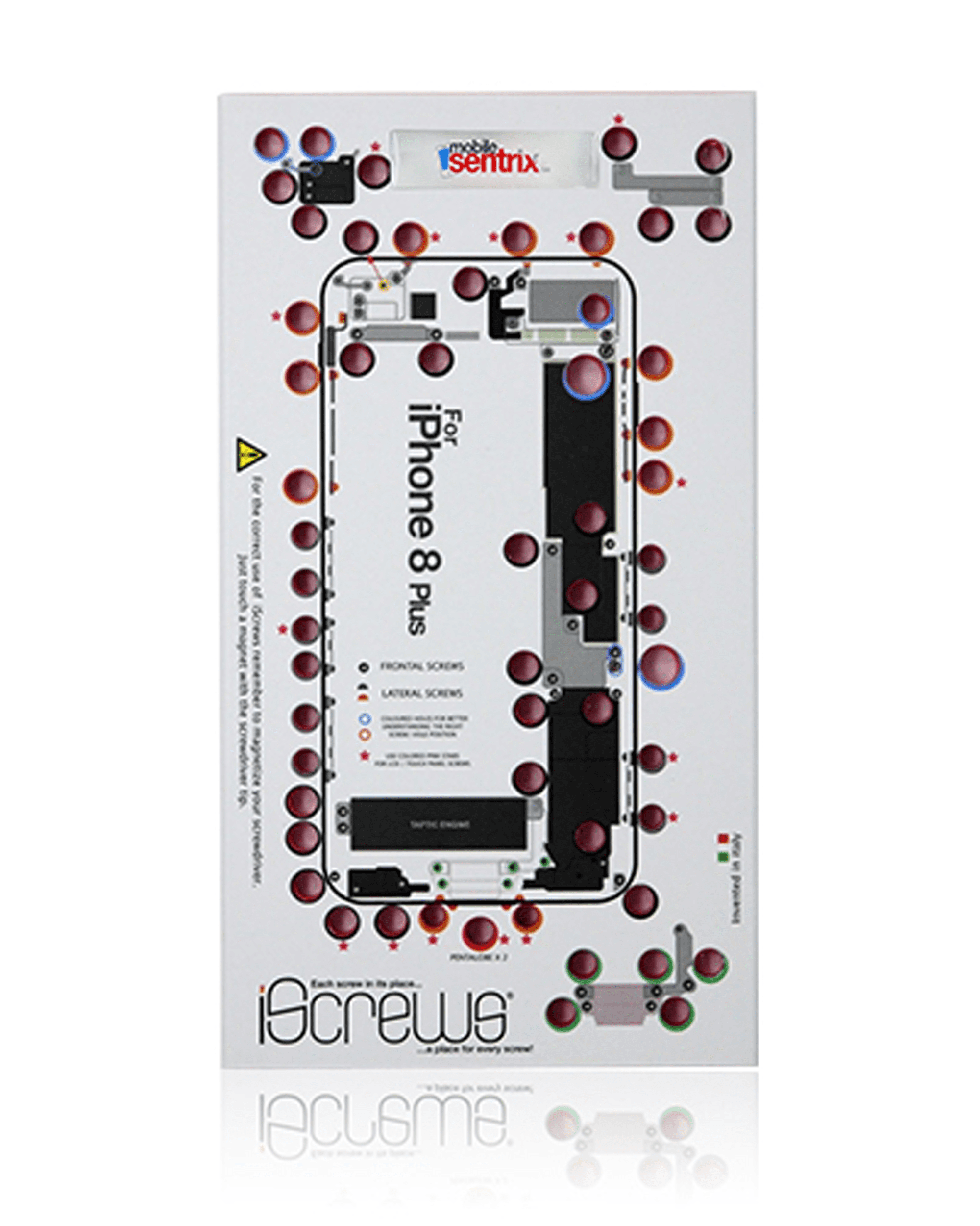 iScrews Position Mat Compatible For iPhone 8 Plus (dottorpod)