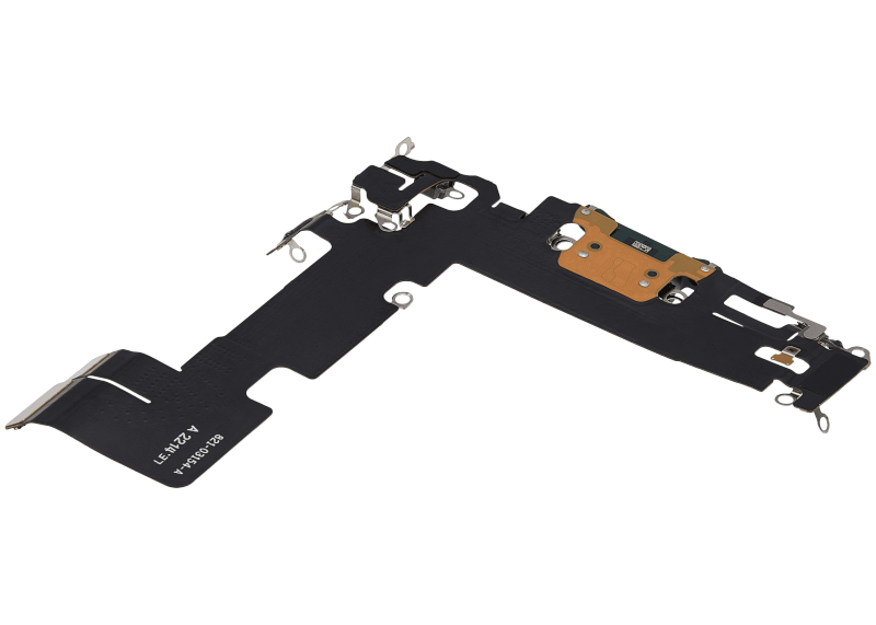 Charging Port Flex Cable Compatible For iPhone 13 (Used OEM Pull) (Green)