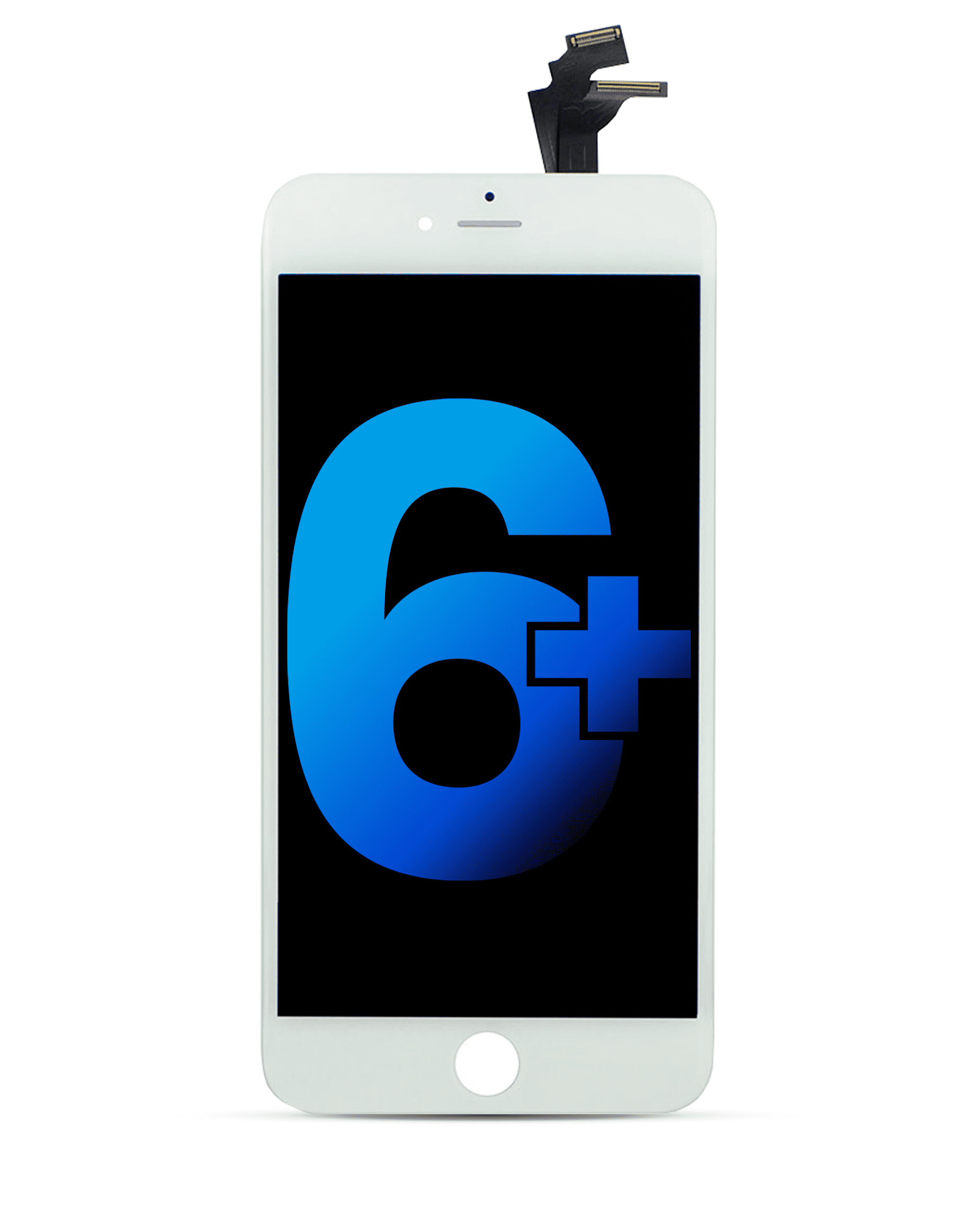 LCD Assembly Compatible For iPhone 6 Plus (Aftermarket: AQ7) (White)