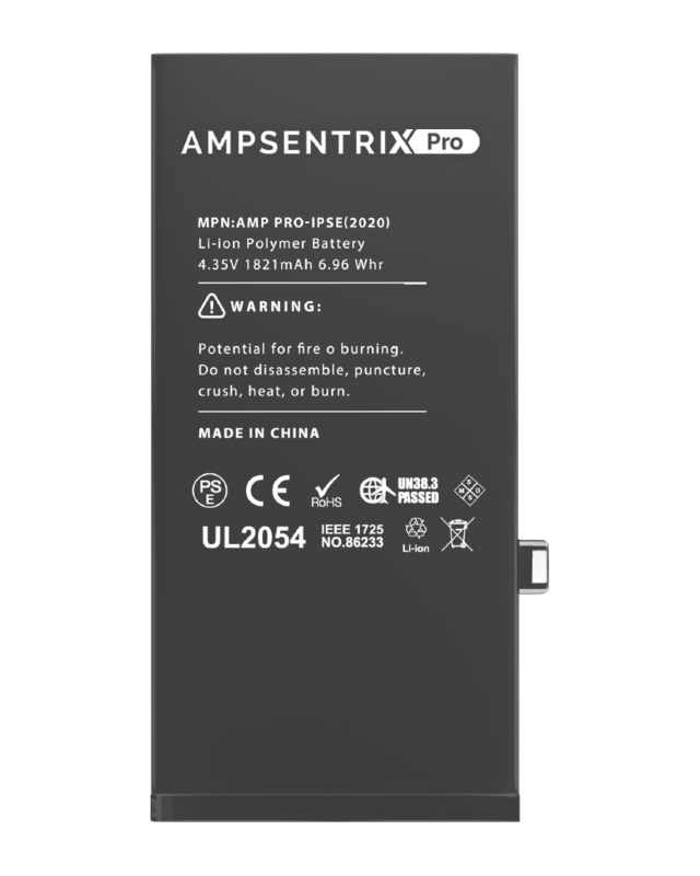 Replacement Battery Compatible For iPhone SE (2020) (AmpSentrix Pro)