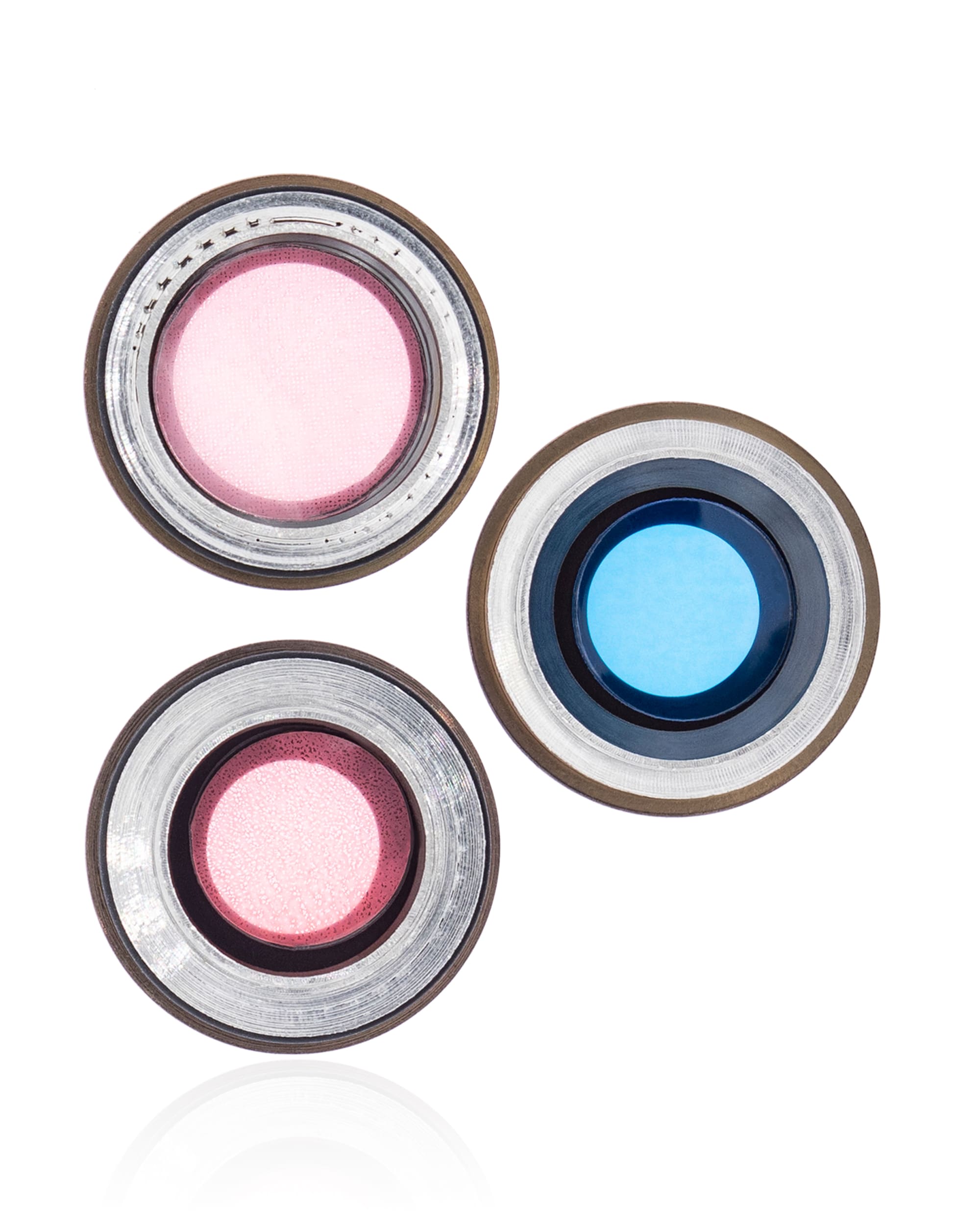 Back Camera Lens With Bracket & Bezel Compatible For iPhone 11 Pro / Pro Max (Gold) (Real Sapphire / Premium)