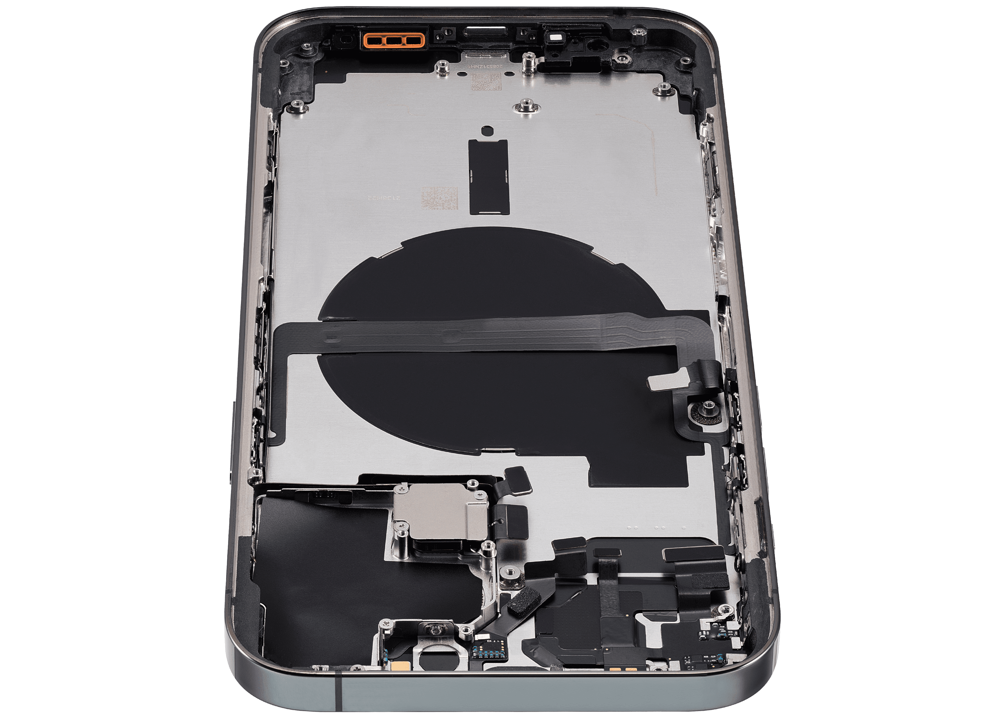 Back Housing W/ Small Components Pre-Installed Compatible For iPhone 13 Pro Max (International Version) (Used OEM Pull: Grade C) (Alpine Green)