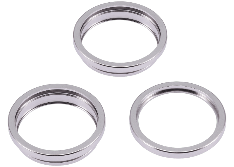 Back Camera Bezel Ring Only Compatible For iPhone 15 Pro (White Titanium) (3 Piece Set)