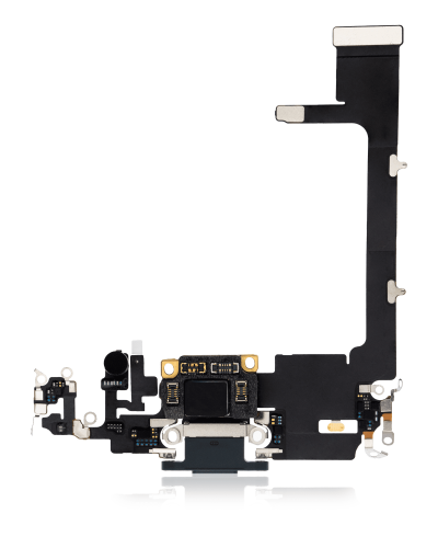 Charging Port Flex Cable With Board Compatible For iPhone 11 Pro (Premium) (Midnight Green)