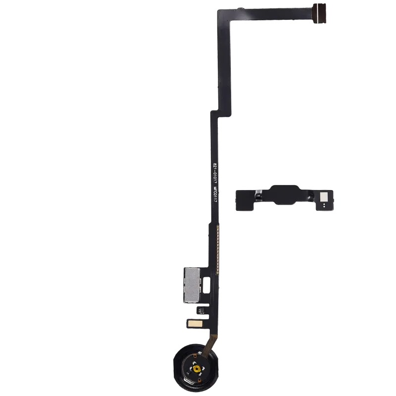 Home Button Flex Cable Compatible For iPad 5 (2017) / iPad 6 (2018) (Aftermarket Plus) (Black)