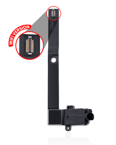 Headphone Jack With Flex Cable Compatible For iPad Mini 5 (WiFi Version) (Black)