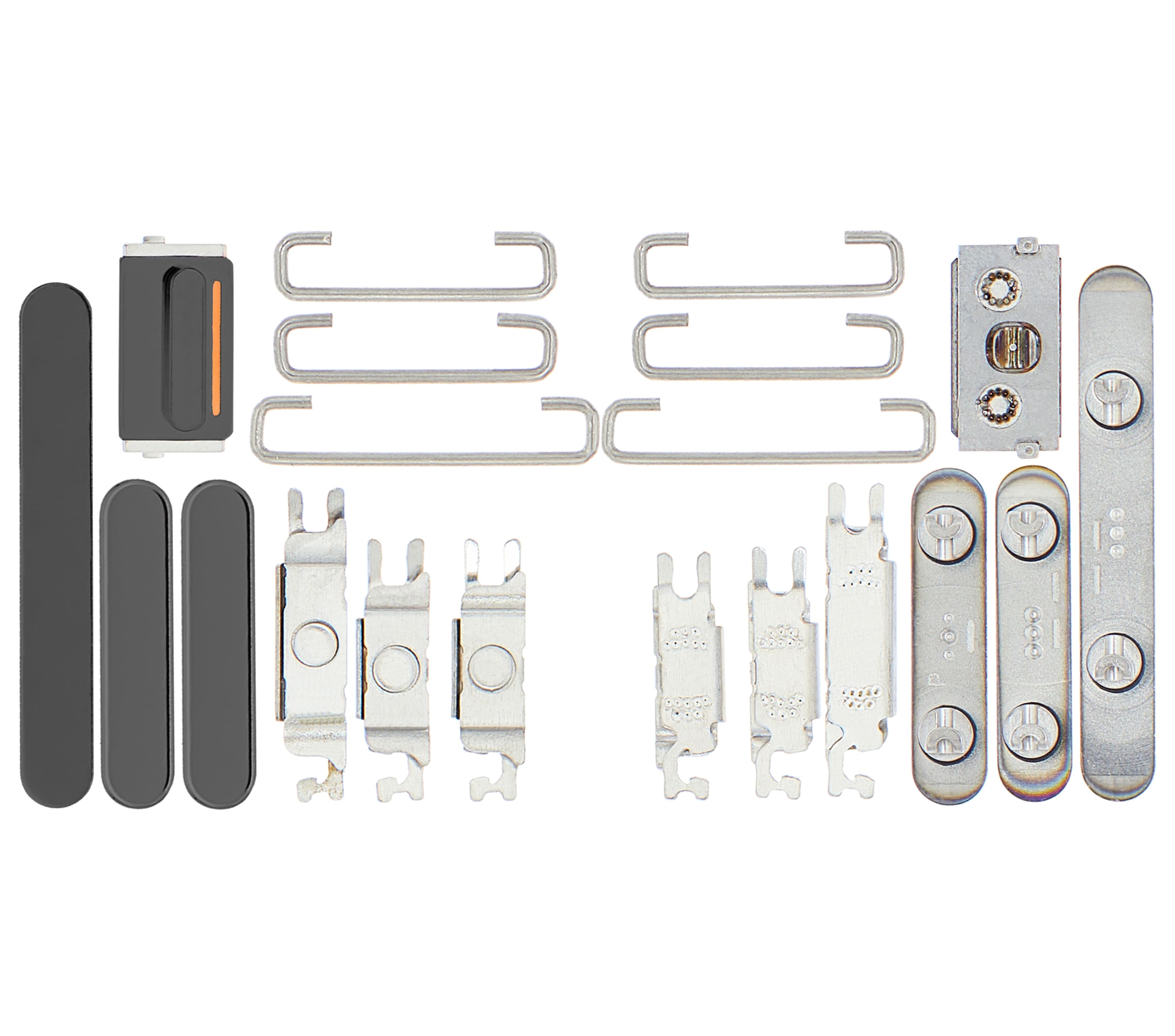 Hard Buttons (Power / Volume / Switch) Compatible For iPhone 13 Pro / 13 Pro Max (Graphite)