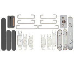 Hard Buttons (Power / Volume / Switch) Compatible For iPhone 13 Pro / 13 Pro Max (Graphite)
