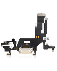 Charging Port Flex Cable Compatible For iPhone 11 (Aftermarket Plus) (White)