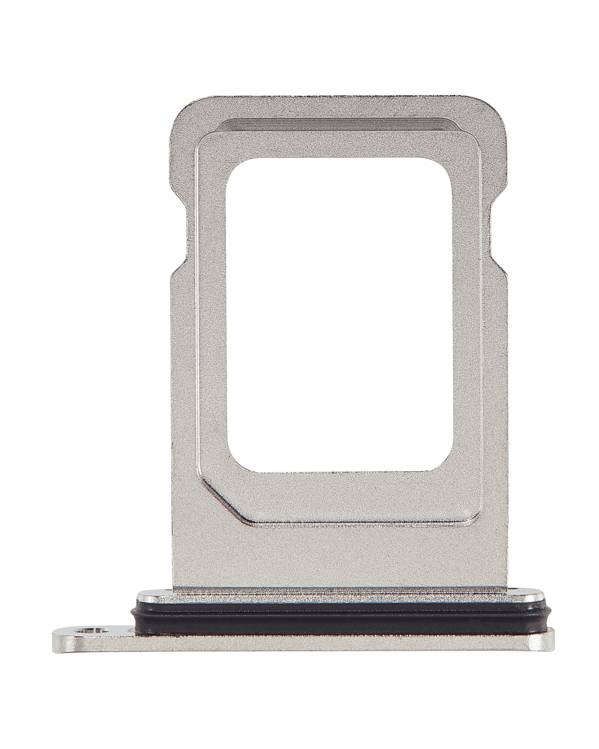 Dual Sim Card Tray Compatible For iPhone 11 Pro / 11 Pro Max (Matte Silver)