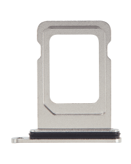 Dual Sim Card Tray Compatible For iPhone 11 Pro / 11 Pro Max (Matte Silver)