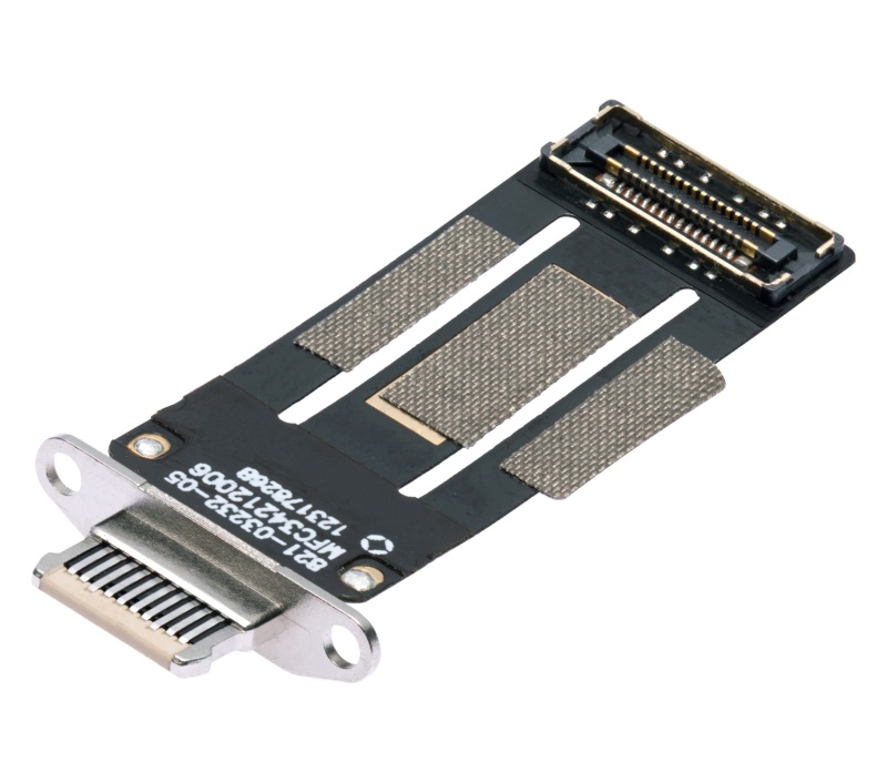 Charging Port Flex Cable Compatible For iPad Mini 6 (Aftermarket Plus) (Starlight)