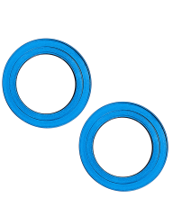 Casper Camera Lens Protector Compatible For iPhone 13 / 13 Mini (Blue) (Clear)