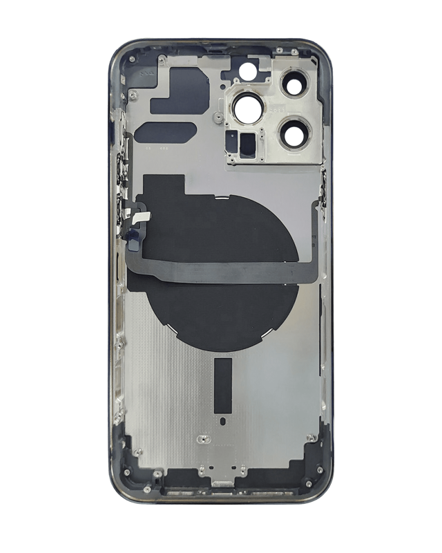 Back Housing W/ Small Components Pre-Installed Compatible For iPhone 13 Pro Max (US Version) (Used OEM Pull: Grade A) (Alpine Green)