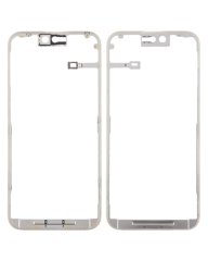 LCD Frame Without Glue Compatible For iPhone 15 Plus (5 Pack)