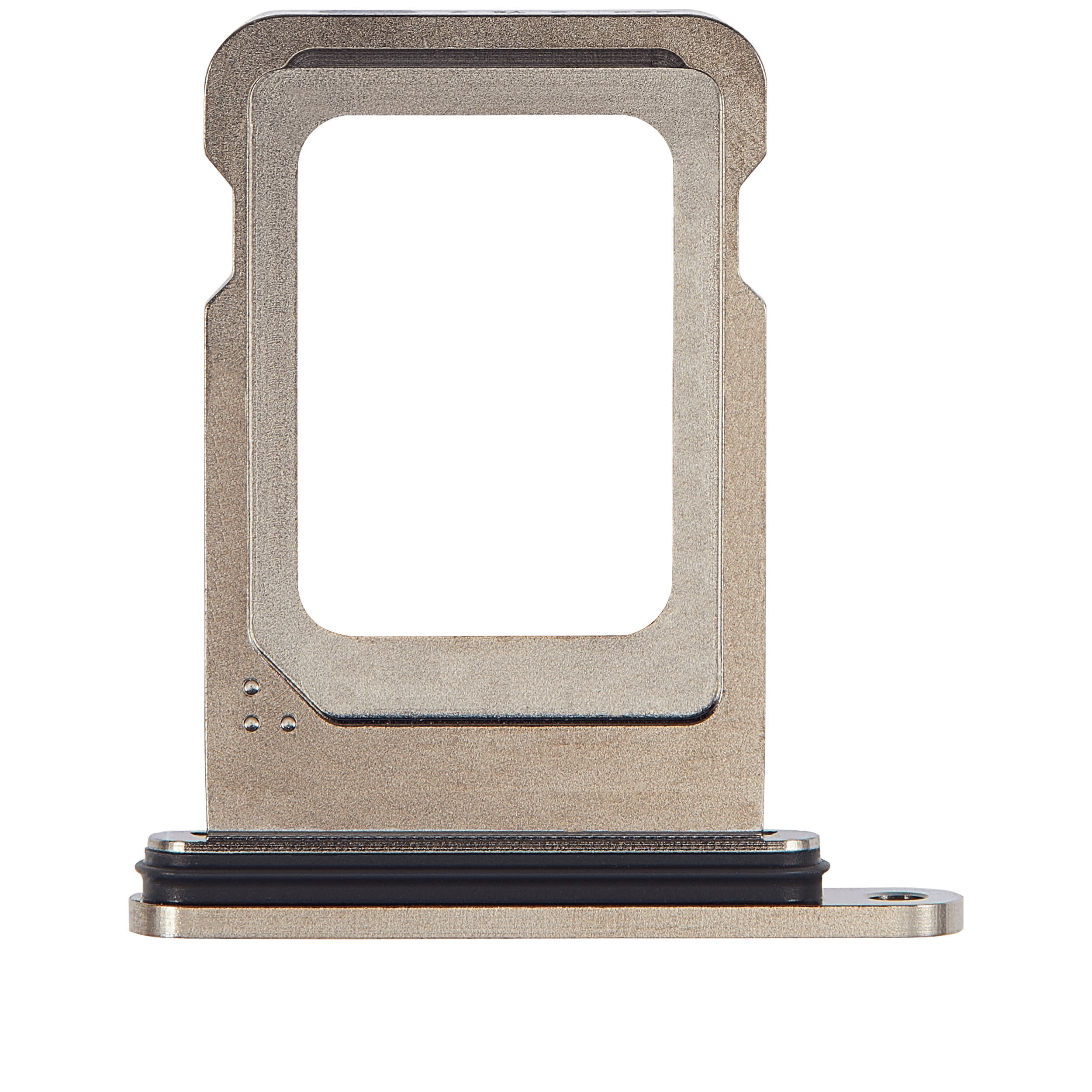 Single Sim Card Tray Compatible For iPhone 15 Pro / 15 Pro Max (Natural Titanium)