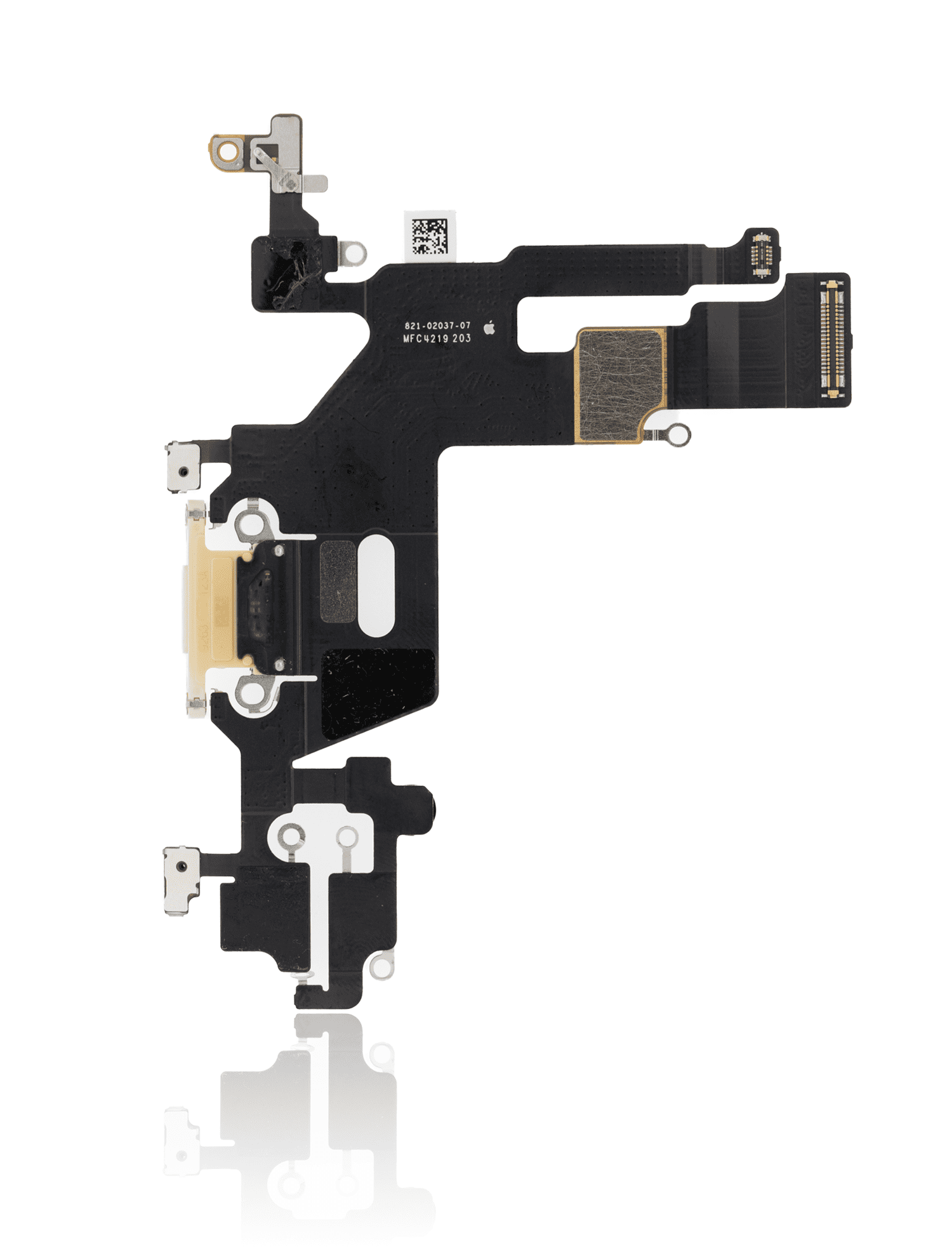 Charging Port Flex Cable Compatible For iPhone 11 (Aftermarket Plus) (White)