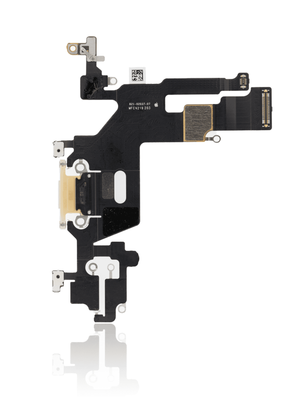 Charging Port Flex Cable Compatible For iPhone 11 (Aftermarket Plus) (White)