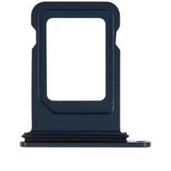 Dual Sim Card Tray Compatible For iPhone 14 / 14 Plus (Midnight)