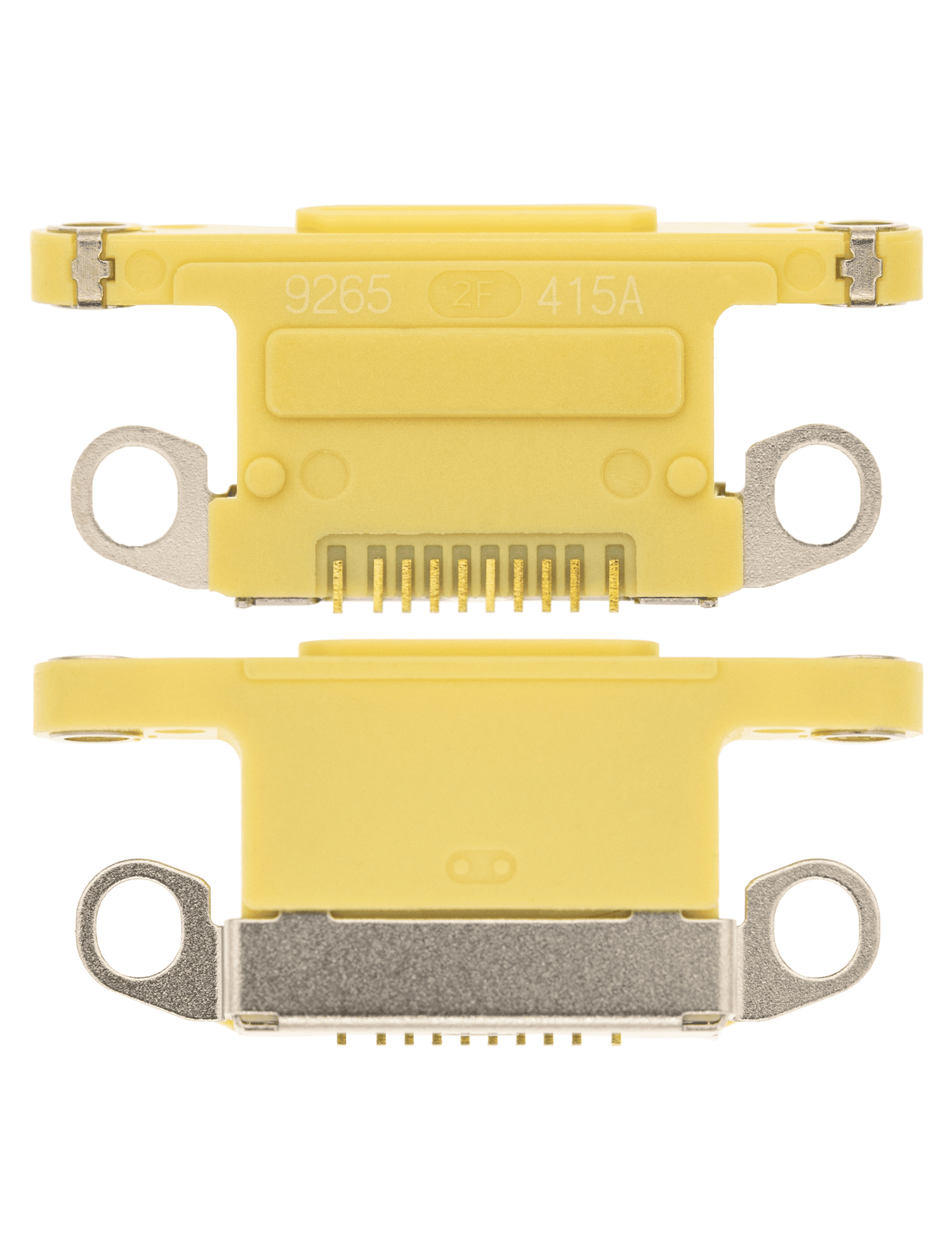 Charging Port Only Compatible For iPhone 11 (Yellow) (10 Pack)