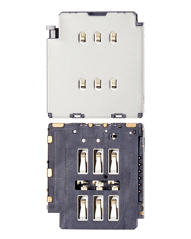 Dual Sim Card Reader Compatible For iPhone 13 Pro / 13 Pro Max