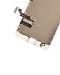 LCD Assembly With Steel Plate Compatible For iPhone 7 (Premium) (White)